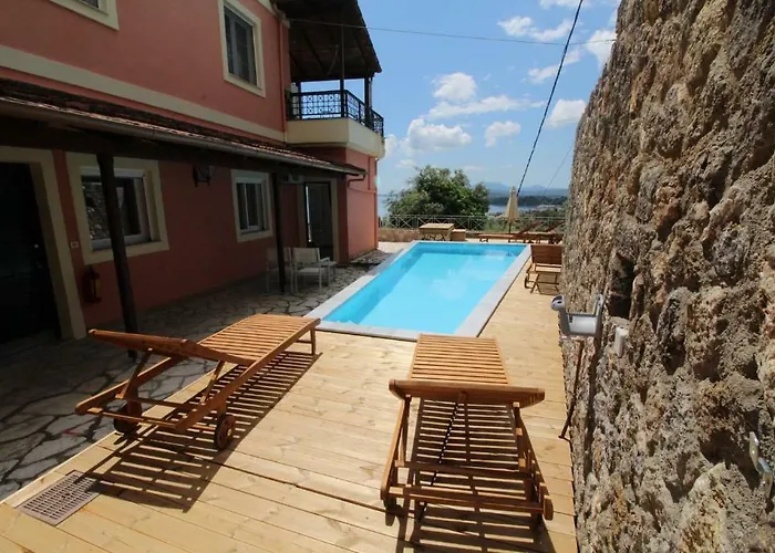 Belvedere ,pyrgi,corfu ,stunning Ipsos Bay View * Ágios Márkos