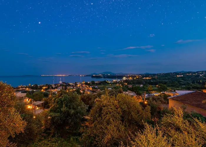 Belvedere ,pyrgi,corfu ,stunning Ipsos Bay View *