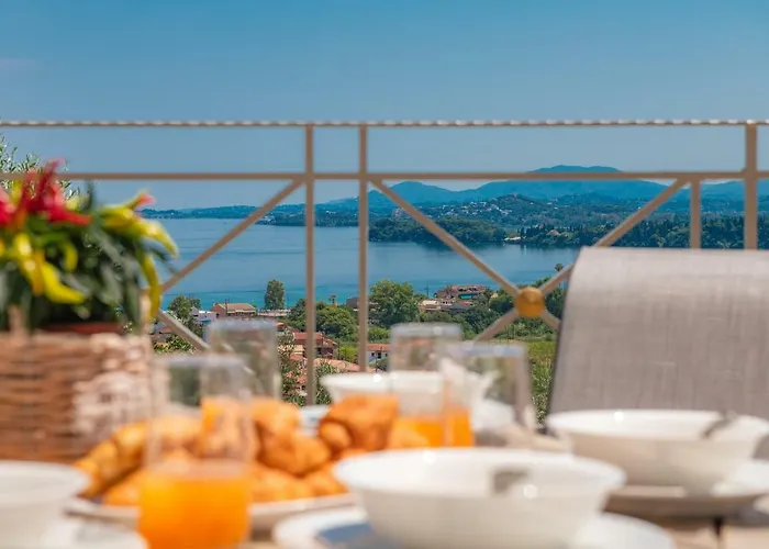 Belvedere ,pyrgi,corfu ,stunning Ipsos Bay View *