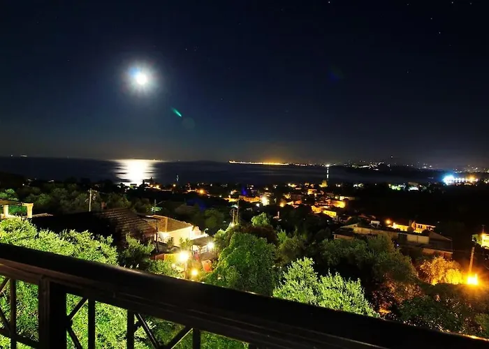 Belvedere ,pyrgi,corfu ,stunning Ipsos Bay View Willa *