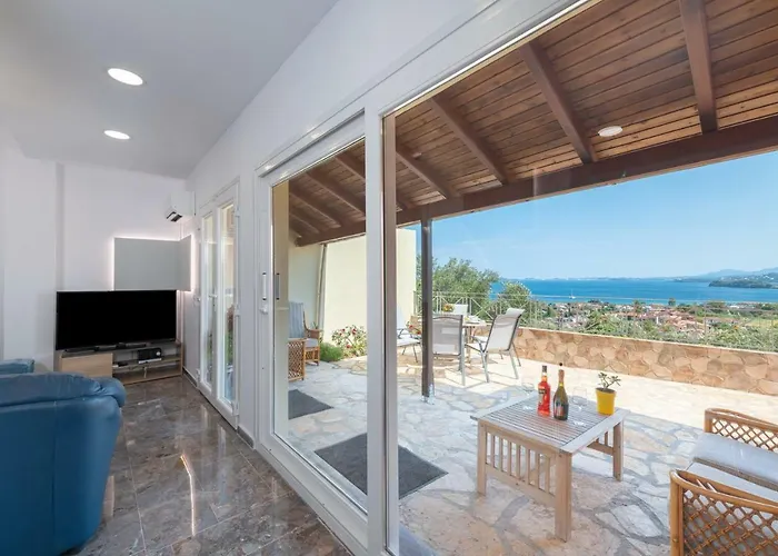 Belvedere ,pyrgi,corfu ,stunning Ipsos Bay View *
