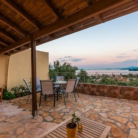 Belvedere ,pyrgi,corfu ,stunning Ipsos Bay View Villa Agios Markos