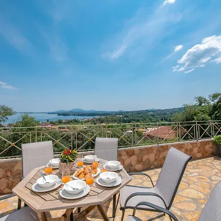 Belvedere ,pyrgi,corfu ,stunning Ipsos Bay View Villa