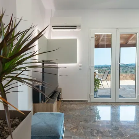 Belvedere ,pyrgi,corfu ,stunning Ipsos Bay View Villa Agios Markos