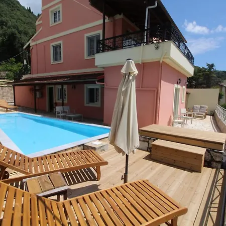 Villa Belvedere ,pyrgi,corfu ,stunning Ipsos Bay View Agios Markos