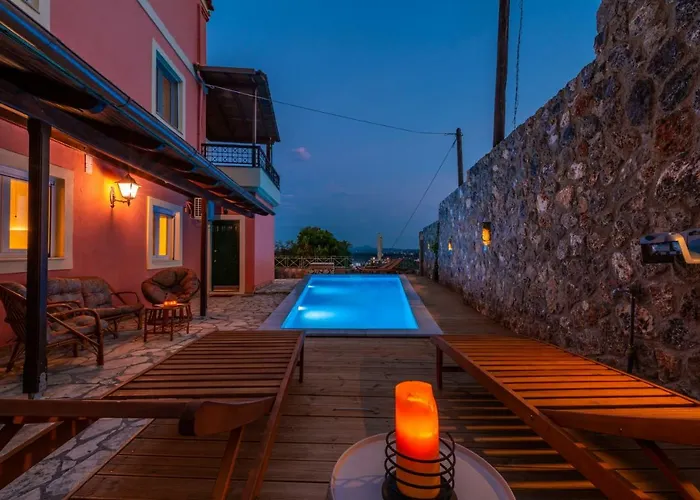 Belvedere ,pyrgi,corfu ,stunning Ipsos Bay View