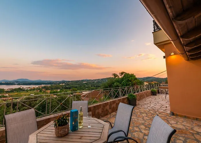 Belvedere ,pyrgi,corfu ,stunning Ipsos Bay View *