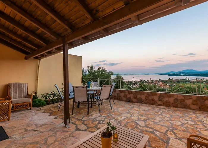 Belvedere ,pyrgi,corfu ,stunning Ipsos Bay View 빌라 Ágios Márkos