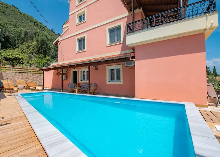 Belvedere ,pyrgi,corfu ,stunning Ipsos Bay View
