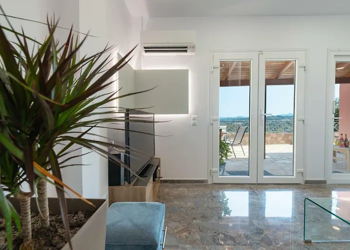 Belvedere ,pyrgi,corfu ,stunning Ipsos Bay View 빌라 Ágios Márkos